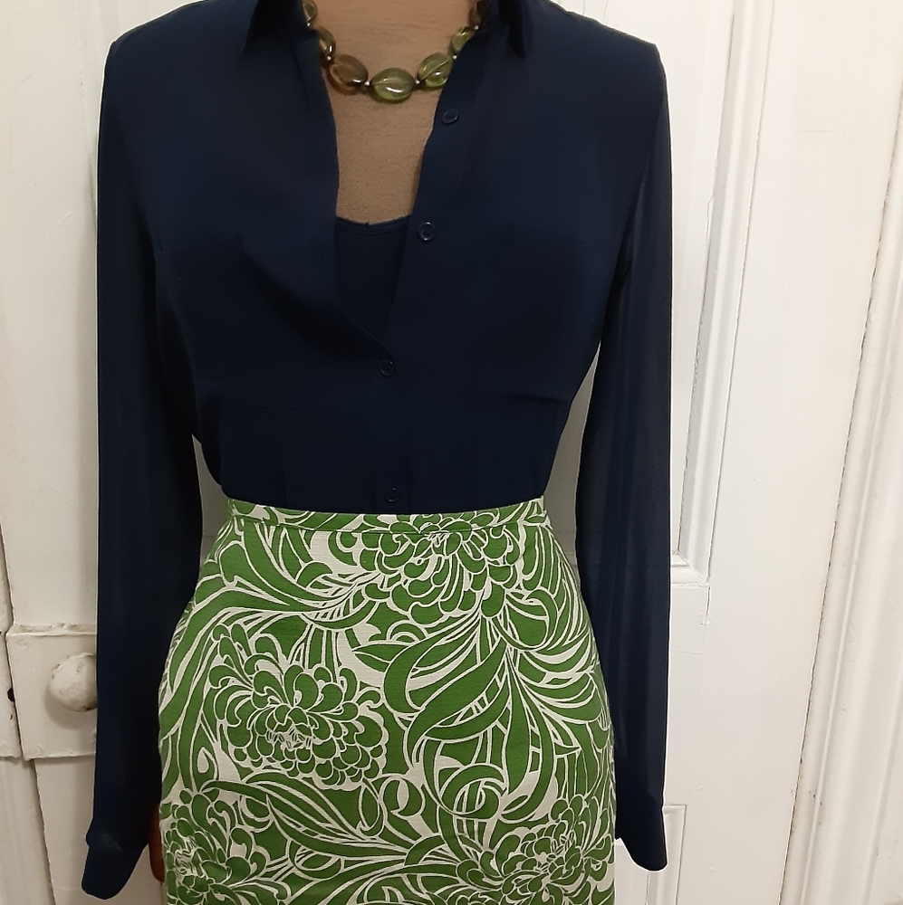 Ann Taylor LOFT Floral Skirt
